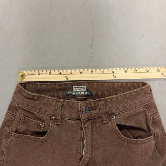 Vintage women's brown baggy jeans - Picture 3 of 6